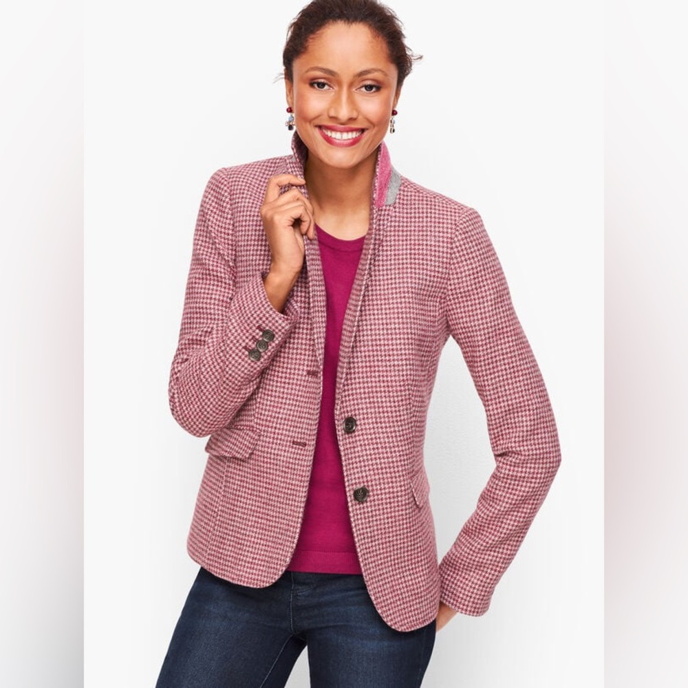 Talbots Shetland Wool Blazer SIze 16 New With Tags
